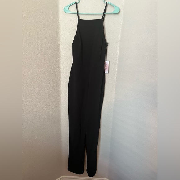 Crystal Sky Pants - NWT Crystal Sky Black Long Leg Romper Size Small